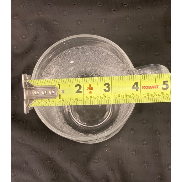 Iittala Krouvi 50 cl Oiva Troika Finland Beer Mug Textured Glass Set of 2 *Read* - Picture 7 of 10